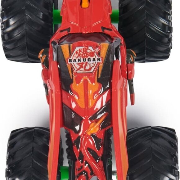 Monster Jam, Official Bakugan Dragonoid Monster Truck, Die-Cast Vehicle, 1:64 - Picture 5 of 6
